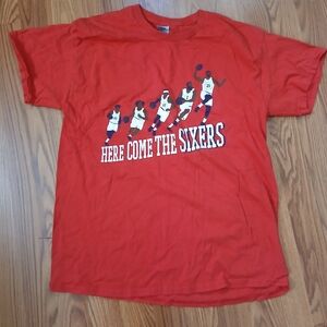76ers‎ Classic Red T-Shirt